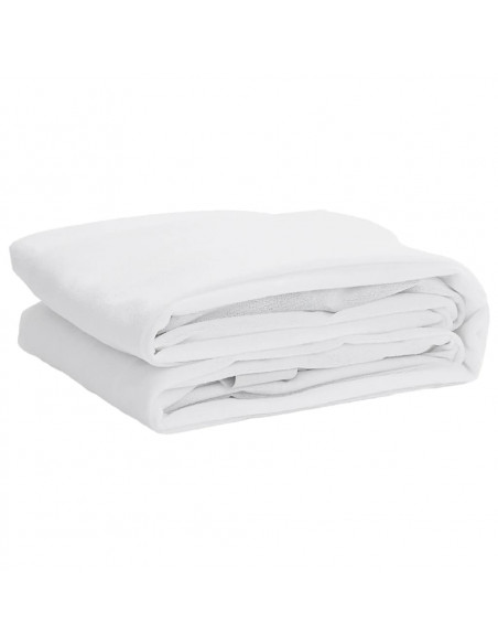 Coprimaterasso Bianco 80x200 cm Impermeabile