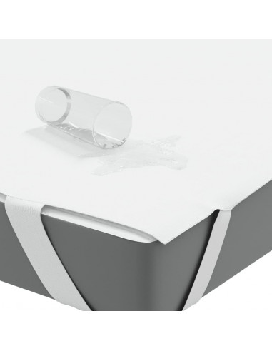 Coprimaterasso Bianco 90x190 cm Impermeabile