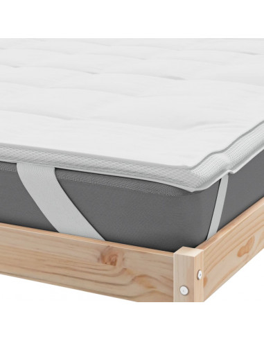 Coprimaterasso Bianco 90x200 cm