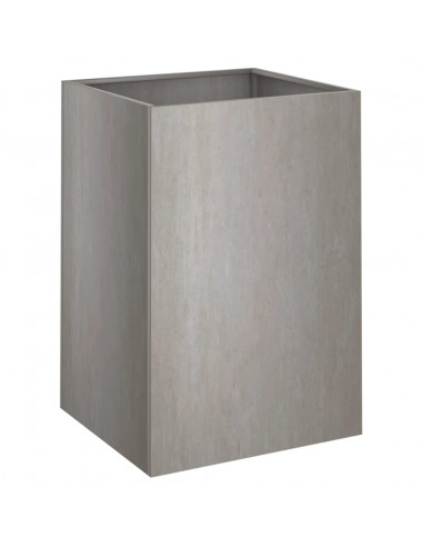 Fioriera 42x38x75 cm Acciaio Corten