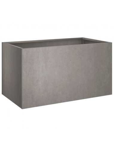 Fioriera 62x40x39 cm Acciaio Corten