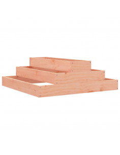 Fioriera 80x80x27 cm in Legno Massello di Douglas 2