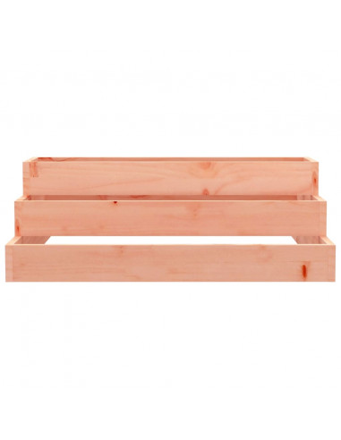 Fioriera 80x80x27 cm in Legno Massello di Douglas