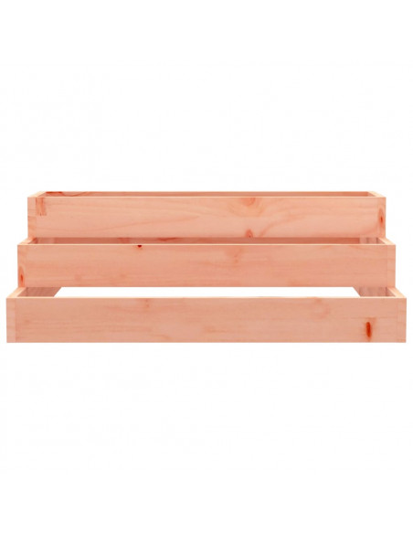 Fioriera 80x80x27 cm in Legno Massello di Douglas