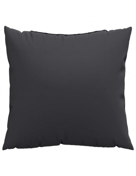 Cuscini per Divano 4 pz Neri 50x50 cm in Tessuto