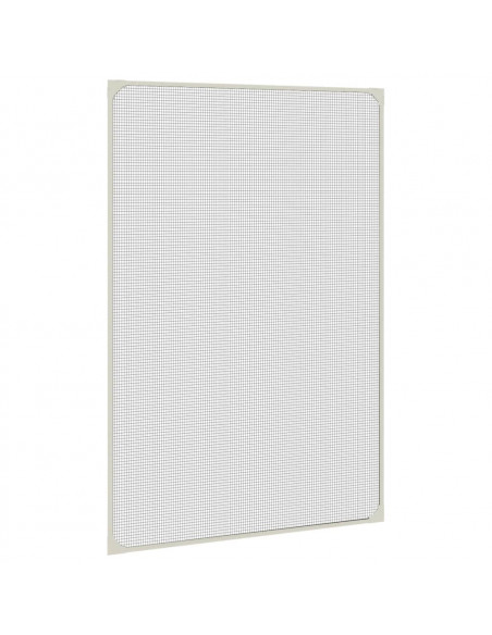 Zanzariera Magnetica per Finestre Bianca 80x120 cm