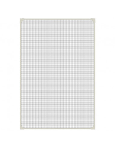Zanzariera Magnetica per Finestre Bianca 80x120 cm