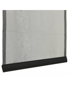 Zanzariera per Porta con 5 Sezioni a Rete Nera 120x240 cm