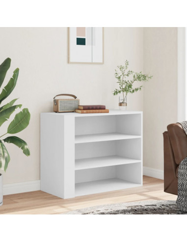 Armadietto a Muro Bianco 75x35x60 cm in Truciolato