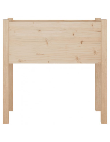 Fioriere da Giardino 2 pz 70x31x70 cm in Massello di Pino