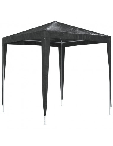 Gazebo per Feste Professionale 2x2 m Antracite