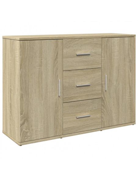 Credenza Rovere Sonoma 90,5x29,5x65 cm in Truciolato