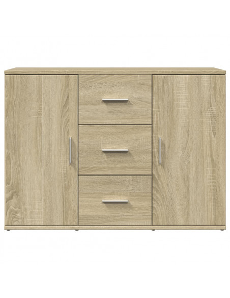 Credenza Rovere Sonoma 90,5x29,5x65 cm in Truciolato