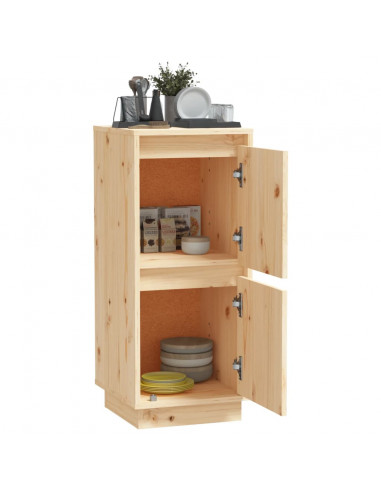 Credenza 31,5x34x75 cm in Legno Massello di Pino