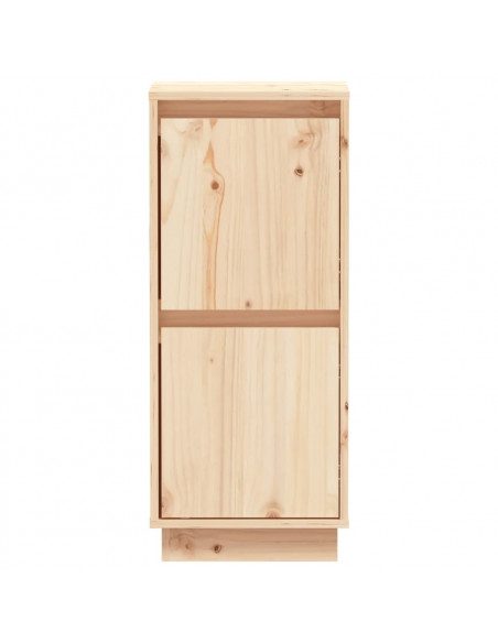 Credenza 31,5x34x75 cm in Legno Massello di Pino