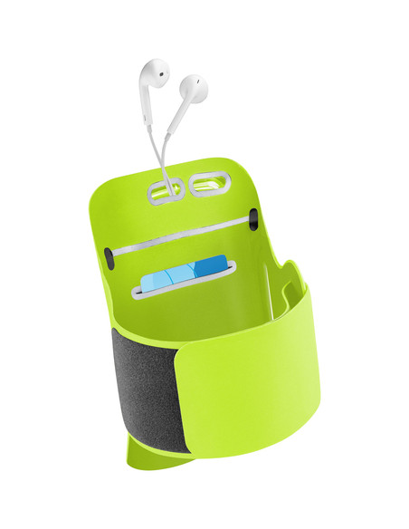 Cellularline Armband Fitness - Universale Fascia da braccio per allenarsi con lo smartphone