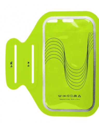 Cellularline Armband Fitness - Universale Fascia da braccio per allenarsi con lo smartphone