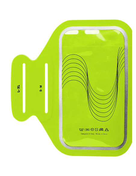 Cellularline Armband Fitness - Universale Fascia da braccio per allenarsi con lo smartphone