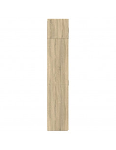 Armadietto Rovere Sonoma 70x42,5x225 cm in Legno Multistrato 2