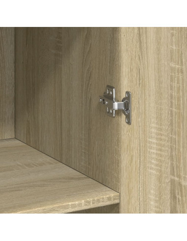 Armadietto Rovere Sonoma 70x42,5x225 cm in Legno Multistrato