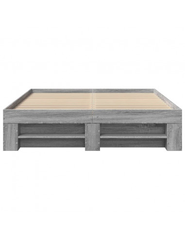 Giroletto Grigio Sonoma 140x200 cm in Legno Multistrato