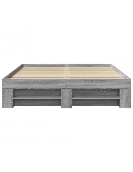 Giroletto Grigio Sonoma 140x200 cm in Legno Multistrato