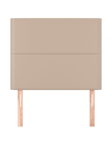 Testiere 2 pz Cappuccino 90x5x78/88 cm in Similpelle