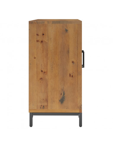 Credenza Marrone 75x35x70 cm in Legno Massello di Pino