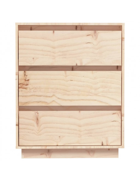 Credenza 60x34x75 cm in Legno Massello di Pino