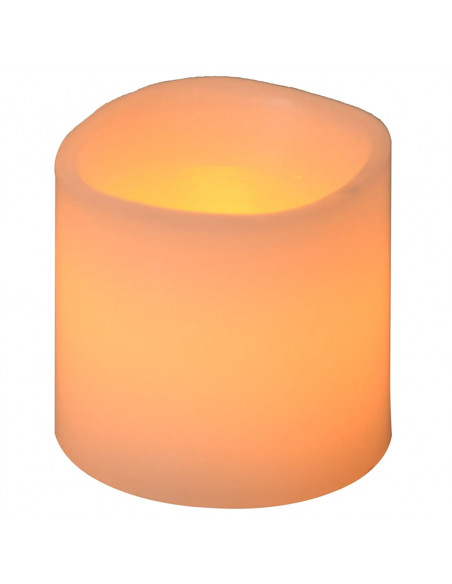 Candele Elettriche a LED 24 pz Bianco Caldo