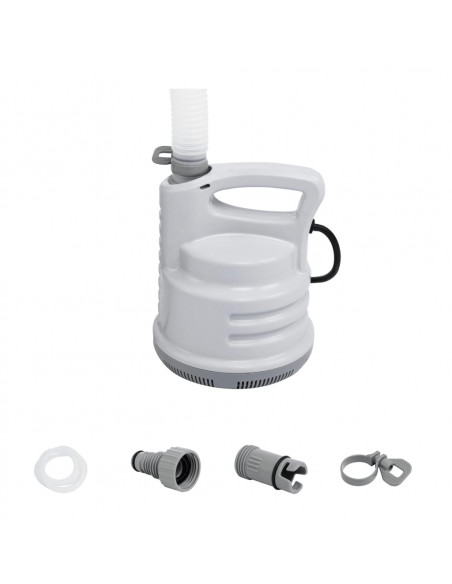 Bestway Pompa di Drenaggio Piscina Bianca