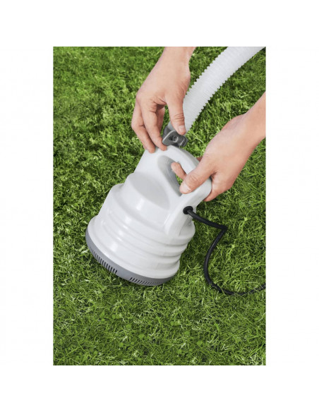Bestway Pompa di Drenaggio Piscina Bianca