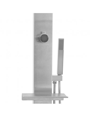 Doccia da Giardino in Acciaio Inox Lineare