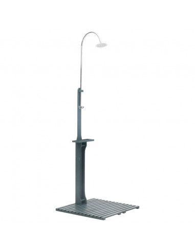 Doccia da Giardino Antracite in Legno