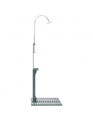 Doccia da Giardino Antracite in Legno