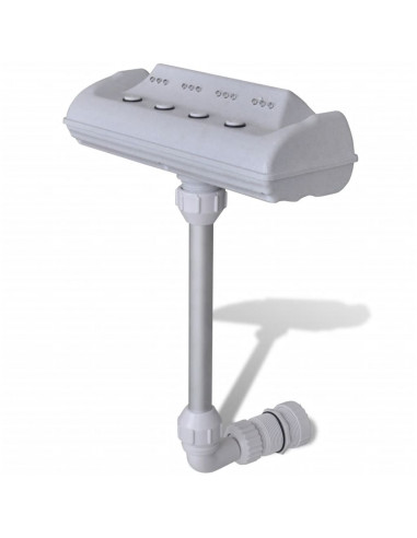 Fontana a Cascata per Piscina con Luci LED