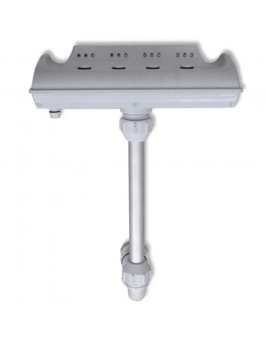 Fontana a Cascata per Piscina con Luci LED