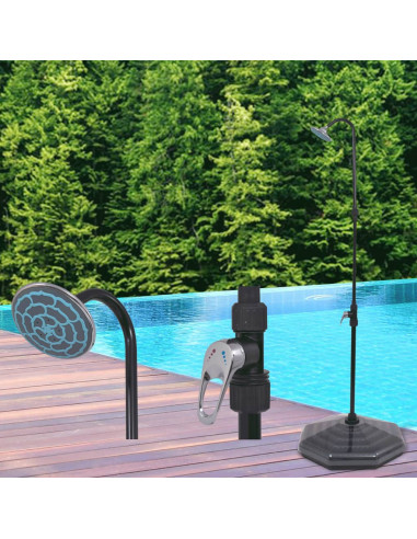 Doccia Solare 20 L in Alluminio e HDPE