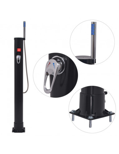 Doccia Solare 8 L PVC Acciaio