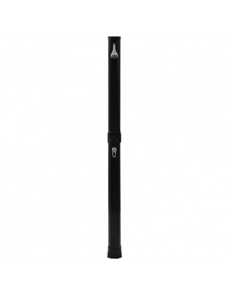Doccia ad Energia Solare Pieghevole Nera 214 cm 23 L