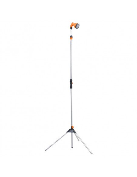 Doccia da Giardino con Treppiede 221 cm in Alluminio