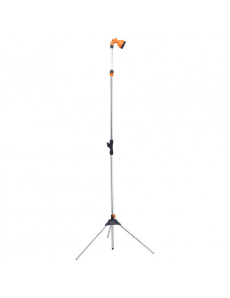 Doccia da Giardino con Treppiede 221 cm in Alluminio