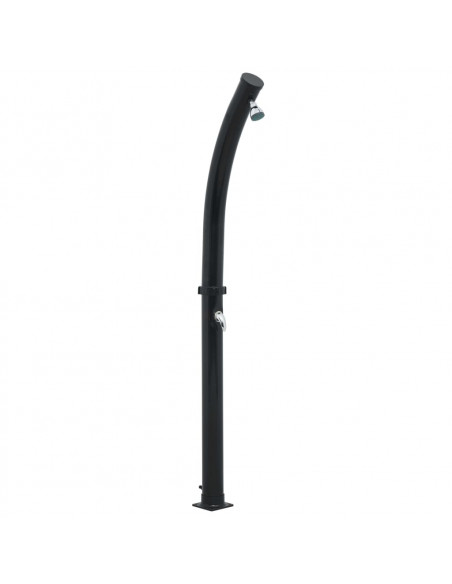 Doccia ad Energia Solare Nera 214 cm 20 L
