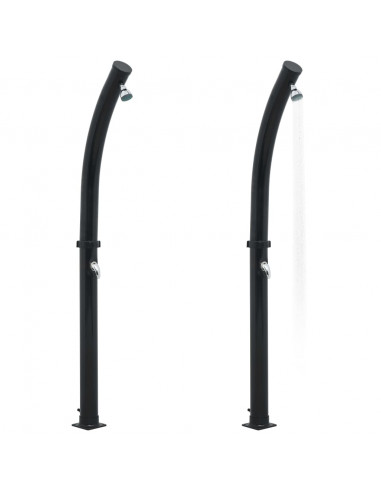 Doccia ad Energia Solare Nera 214 cm 20 L