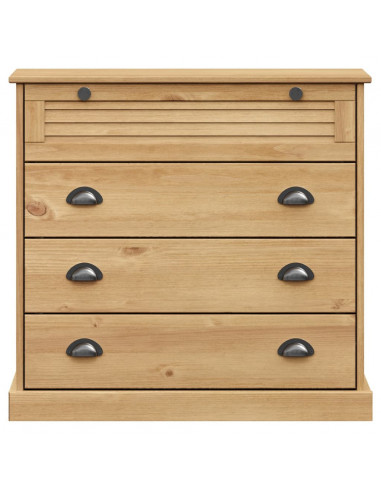 Cassettiera VIGO 80x40x76 cm in Legno Massello di Pino
