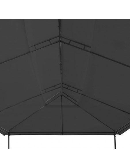Gazebo 600x298x270 cm Antracite