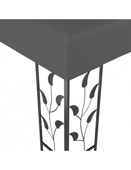 Gazebo 3x3 m Antracite