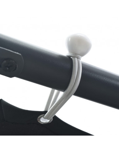 Gazebo Padiglione Tenda Tettoia 3x3 m Acciaio Antracite