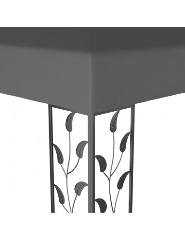 Gazebo 3x6 m Antracite