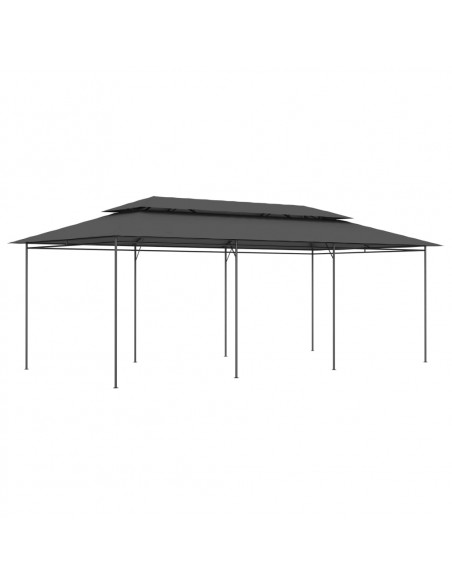 Gazebo 600x298x270 cm Antracite